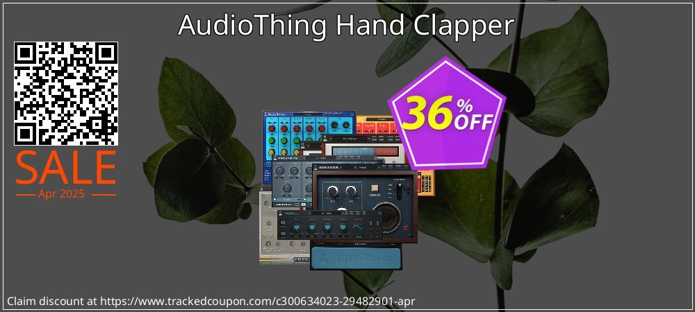 AudioThing Hand Clapper coupon on World Party Day offering discount