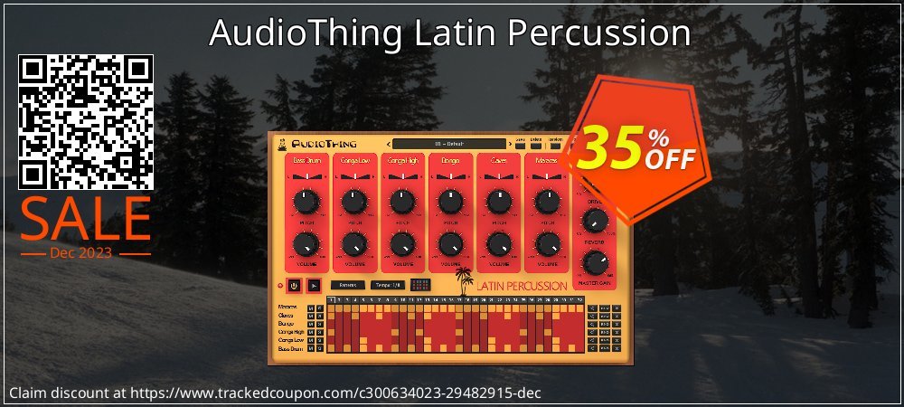 AudioThing Latin Percussion coupon on National Walking Day sales