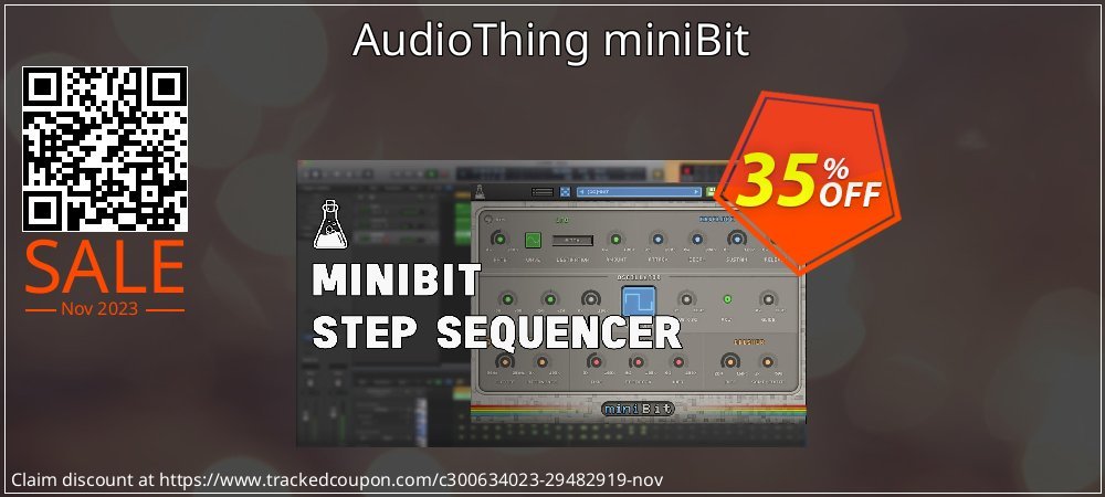 AudioThing miniBit coupon on Tell a Lie Day offering discount