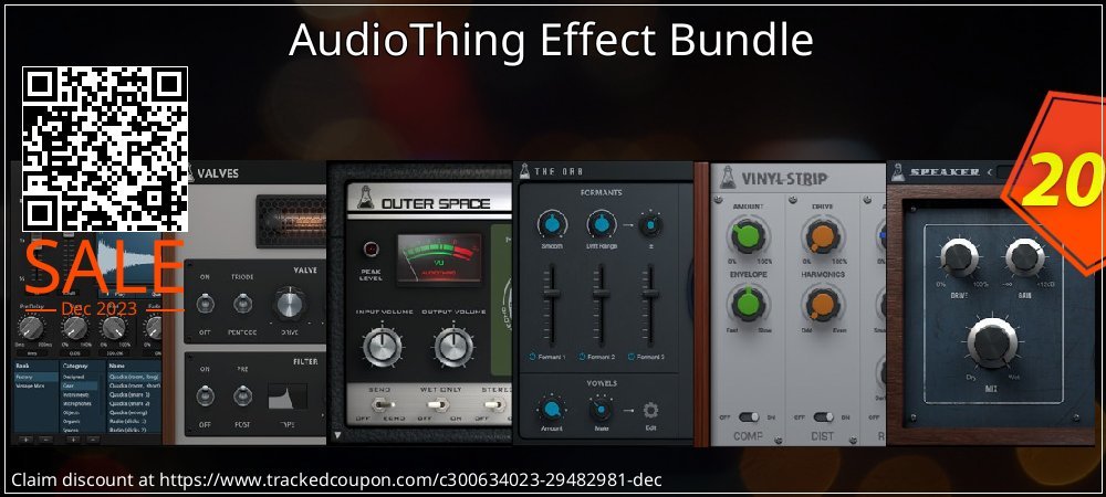 AudioThing Effect Bundle coupon on World Party Day discount