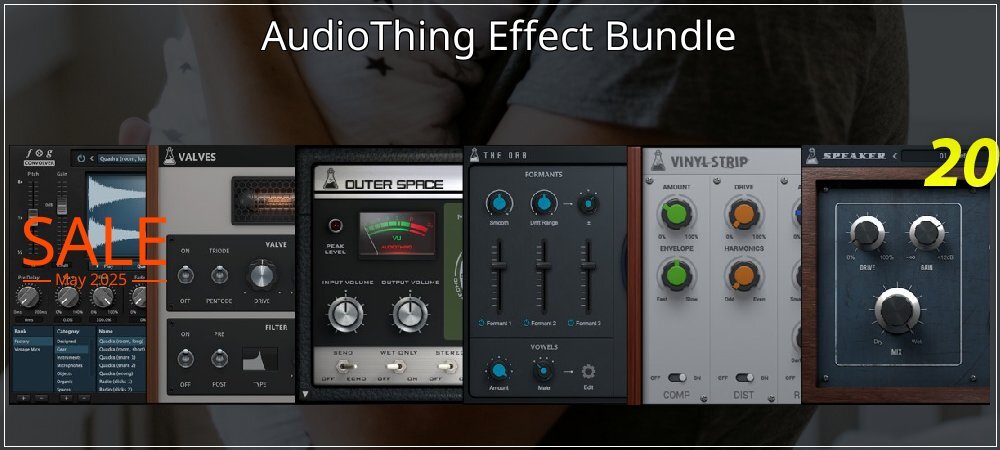 AudioThing Effect Bundle coupon on Graduation 2025 offering discount