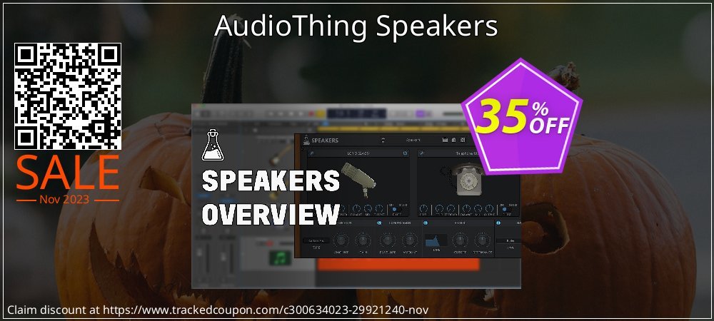 AudioThing Speakers coupon on National Walking Day discounts