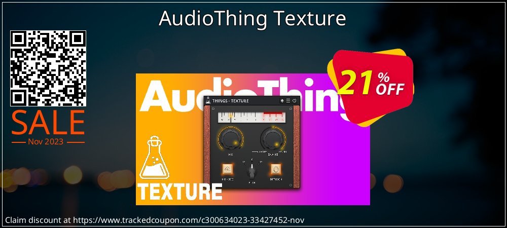 AudioThing Texture coupon on April Fools' Day promotions