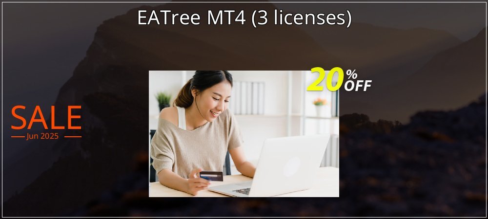 EATree MT4 - 3 licenses  coupon on Parents' Day offering discount