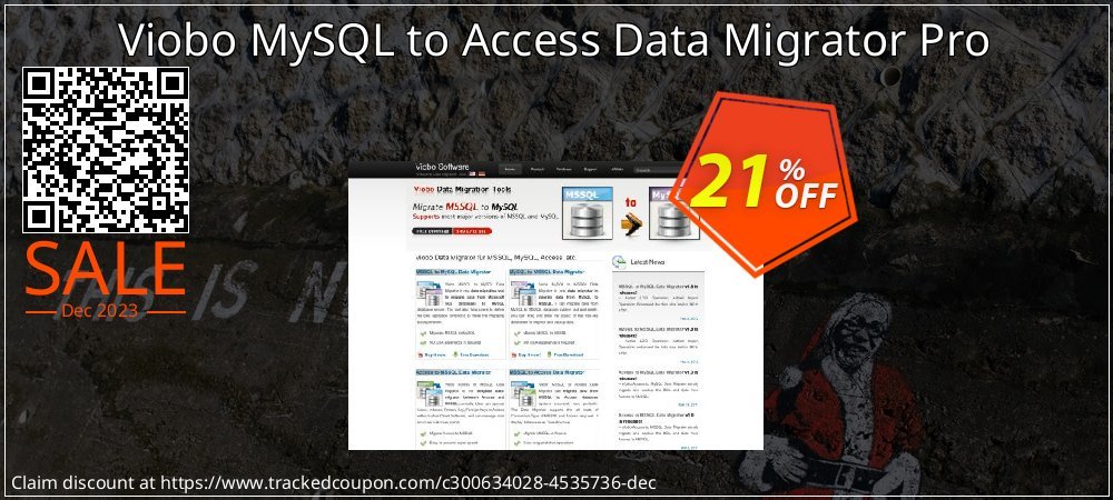 Viobo MySQL to Access Data Migrator Pro coupon on World Party Day discounts