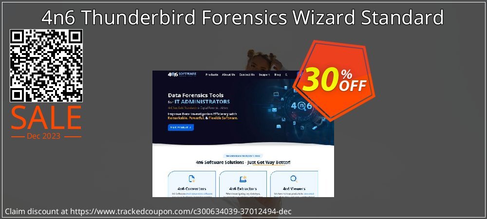 4n6 Thunderbird Forensics Wizard Standard coupon on April Fools' Day offering sales