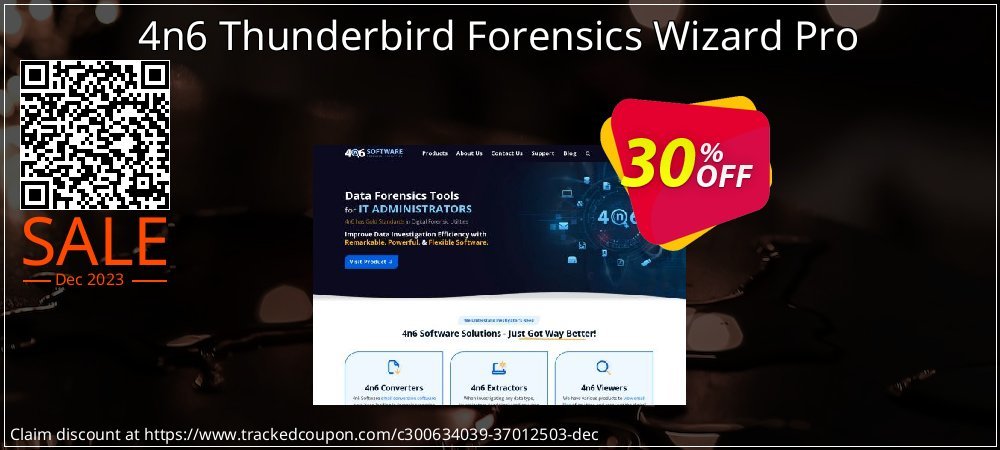 4n6 Thunderbird Forensics Wizard Pro coupon on Easter Day super sale
