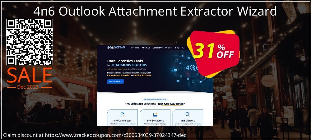 4n6 Outlook Attachment Extractor Wizard coupon on April Fools' Day super sale