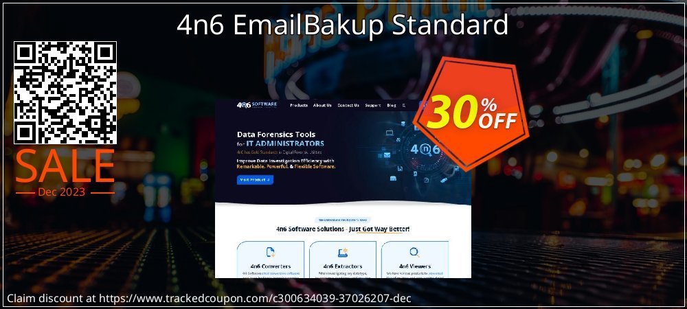 4n6 EmailBakup Standard coupon on National Memo Day offering discount