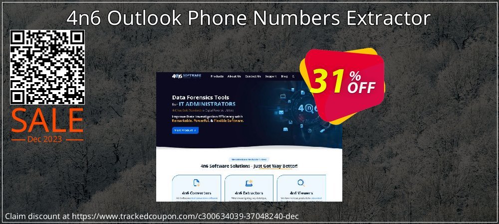 4n6 Outlook Phone Numbers Extractor coupon on National Walking Day offering discount