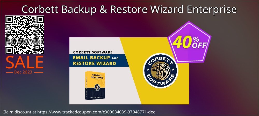 Corbett Backup & Restore Wizard Enterprise coupon on World Party Day offering discount