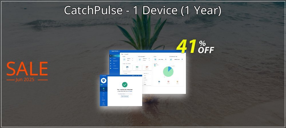CatchPulse - 1 Device - 1 Year  coupon on American Independence Day sales