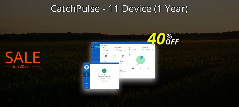 CatchPulse - 11 Device - 1 Year  coupon on World UFO Day discount
