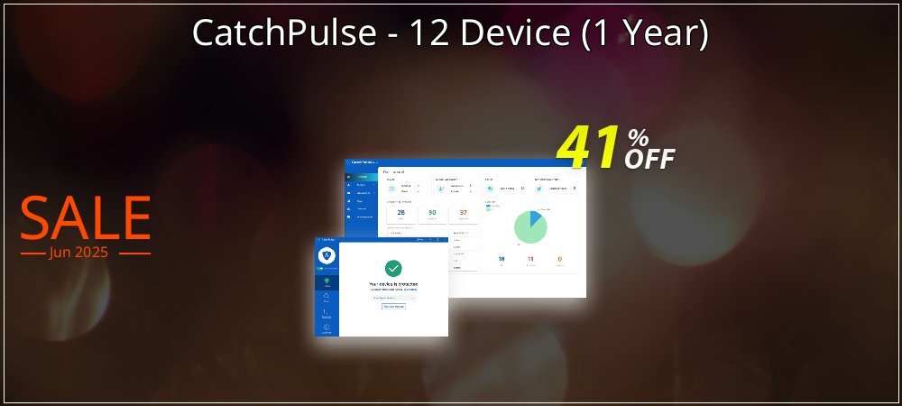 CatchPulse - 12 Device - 1 Year  coupon on World Backup Day sales