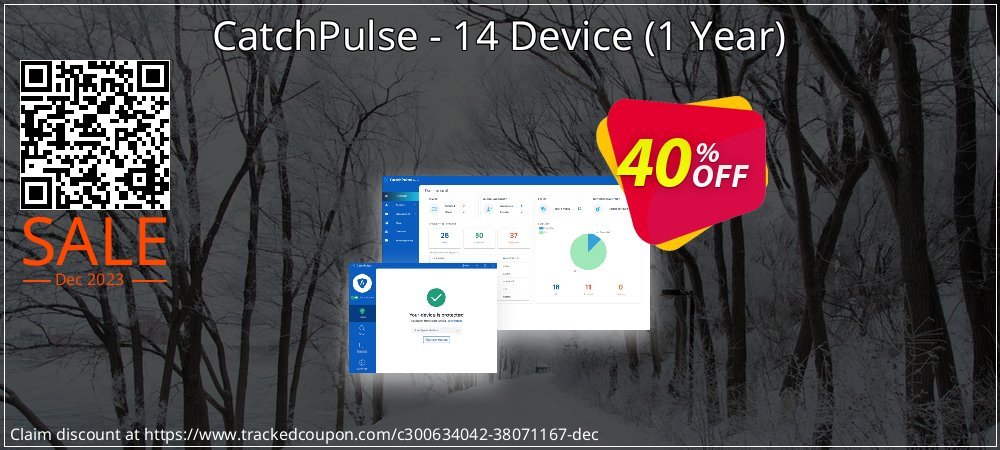 CatchPulse - 14 Device - 1 Year  coupon on April Fools Day offer