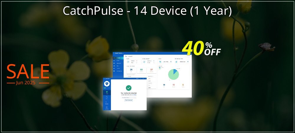 CatchPulse - 14 Device - 1 Year  coupon on World Population Day super sale