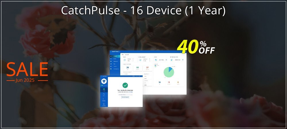 CatchPulse - 16 Device - 1 Year  coupon on Tattoo Day promotions