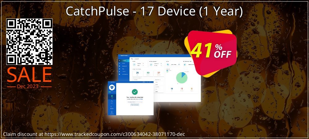 CatchPulse - 17 Device - 1 Year  coupon on National Walking Day super sale
