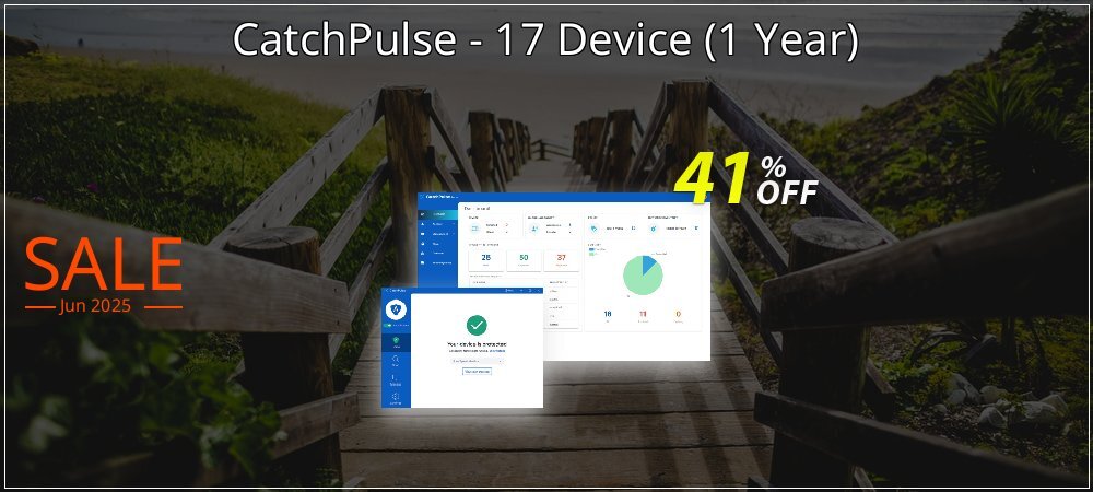 CatchPulse - 17 Device - 1 Year  coupon on Emoji Day sales