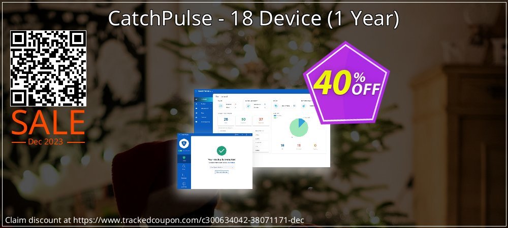 CatchPulse - 18 Device - 1 Year  coupon on Palm Sunday super sale