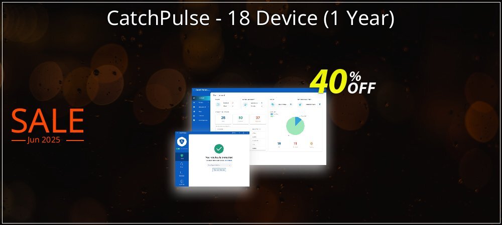CatchPulse - 18 Device - 1 Year  coupon on Parents' Day deals