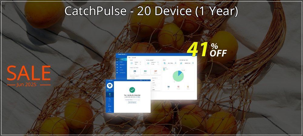 CatchPulse - 20 Device - 1 Year  coupon on Easter Day sales