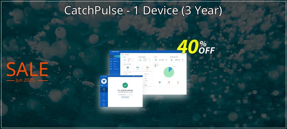 CatchPulse - 1 Device - 3 Year  coupon on World UFO Day promotions