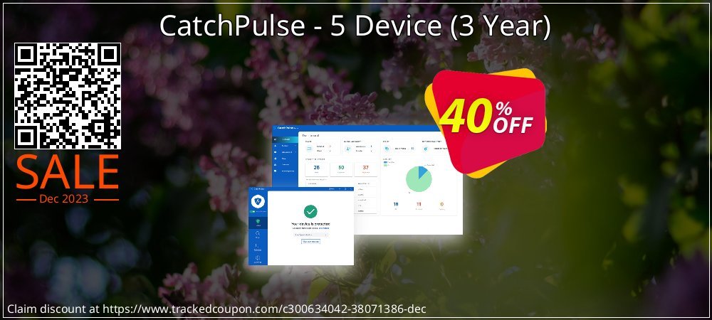 CatchPulse - 5 Device - 3 Year  coupon on World Party Day super sale