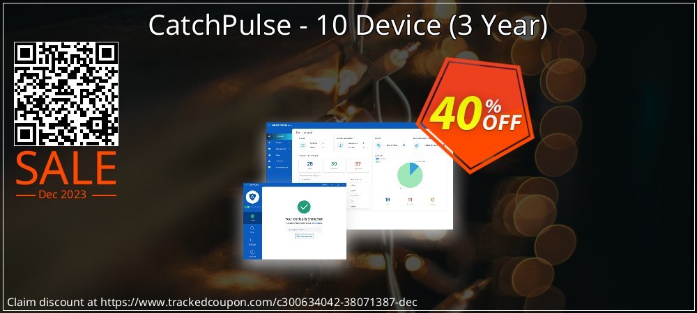 CatchPulse - 10 Device - 3 Year  coupon on Working Day promotions