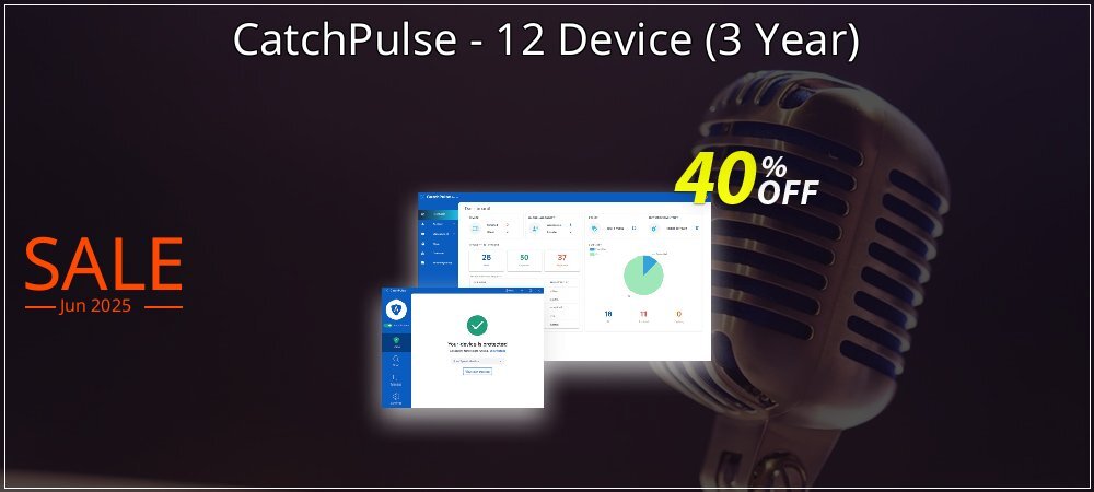 CatchPulse - 12 Device - 3 Year  coupon on Tell a Lie Day sales