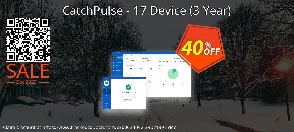 CatchPulse - 17 Device - 3 Year  coupon on April Fools' Day promotions