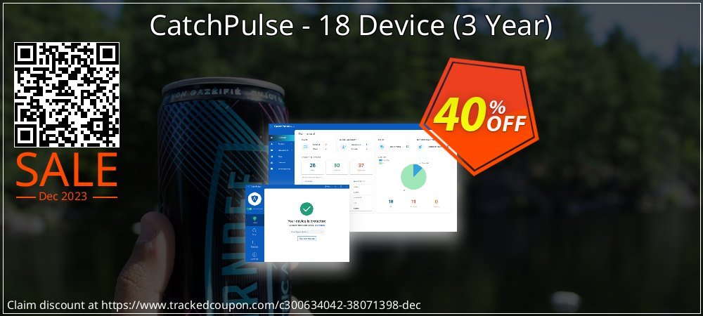 CatchPulse - 18 Device - 3 Year  coupon on Constitution Memorial Day deals