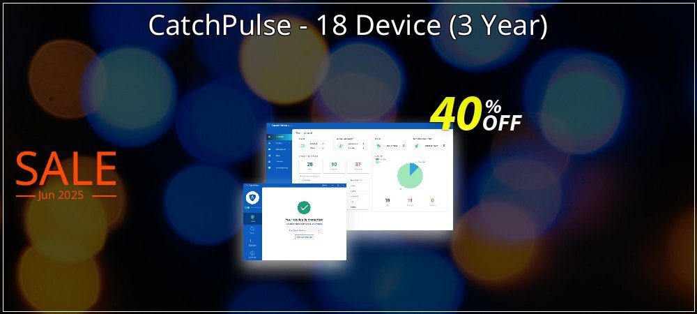 CatchPulse - 18 Device - 3 Year  coupon on Easter Day sales