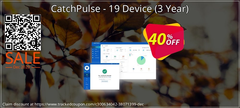 CatchPulse - 19 Device - 3 Year  coupon on World Password Day offer