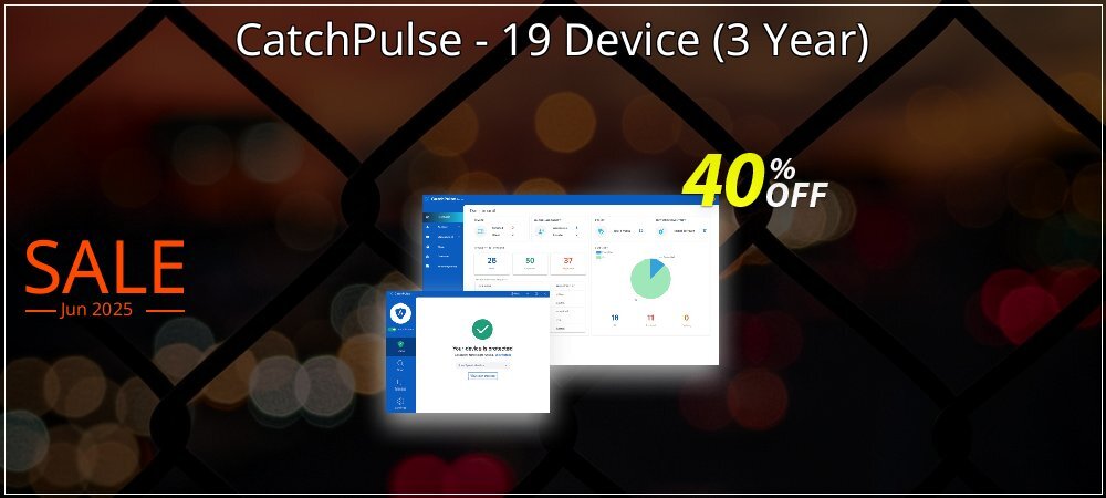 CatchPulse - 19 Device - 3 Year  coupon on World Password Day offer