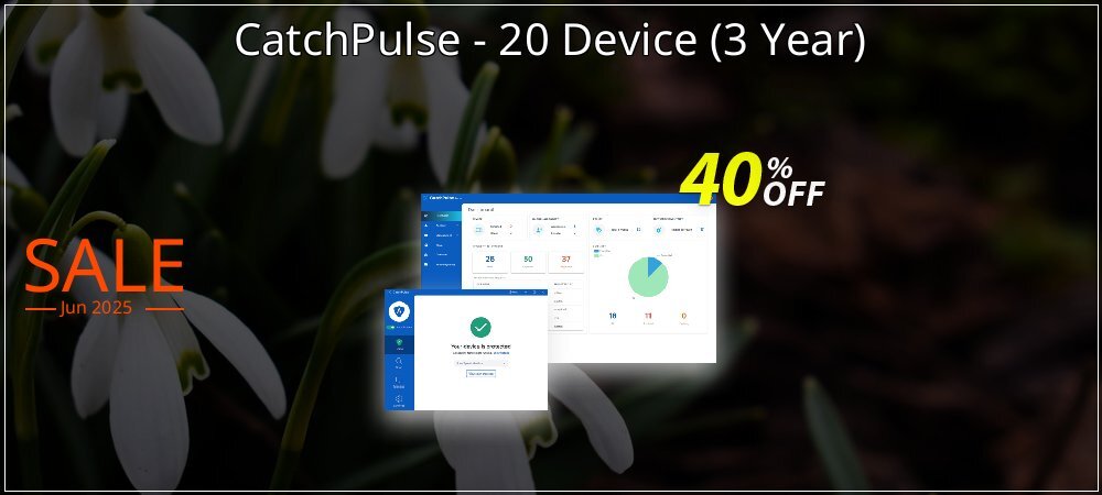 CatchPulse - 20 Device - 3 Year  coupon on Video Game Day offering sales