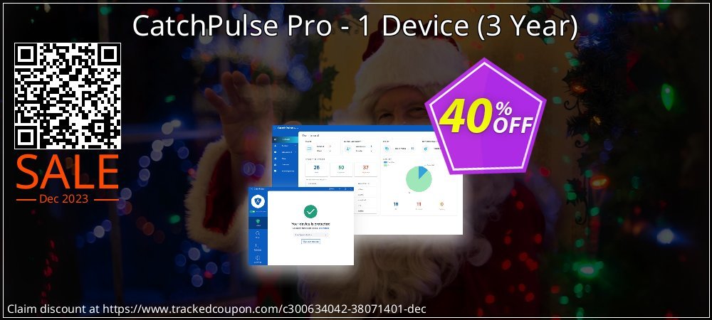CatchPulse Pro - 1 Device - 3 Year  coupon on World Party Day discount