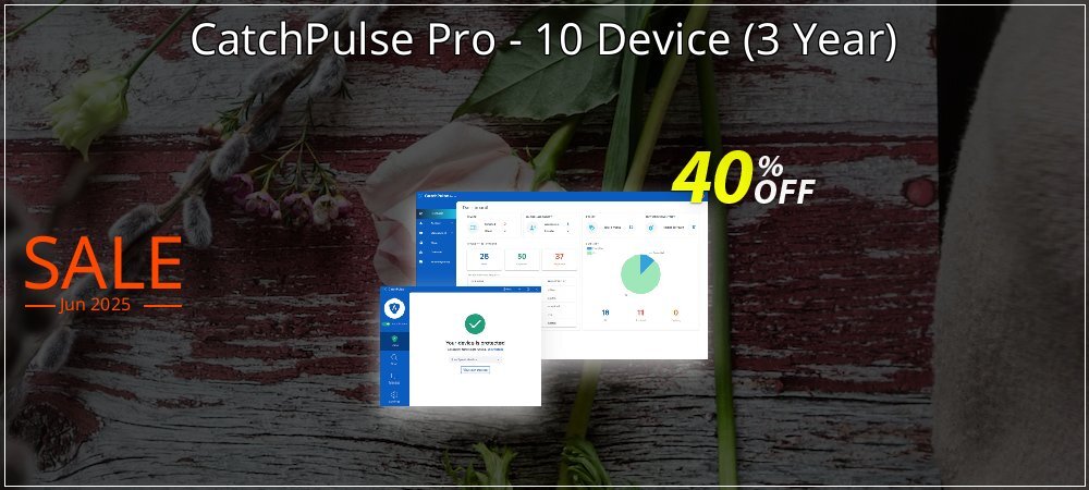 CatchPulse Pro - 10 Device - 3 Year  coupon on Tattoo Day promotions