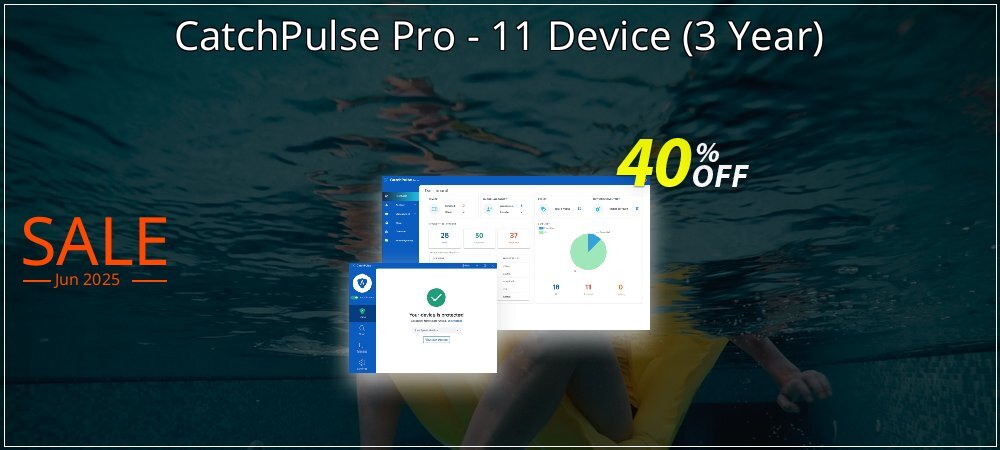 CatchPulse Pro - 11 Device - 3 Year  coupon on Tell a Lie Day super sale