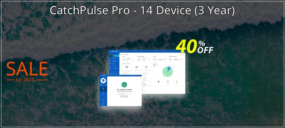 CatchPulse Pro - 14 Device - 3 Year  coupon on American Independence Day offering discount