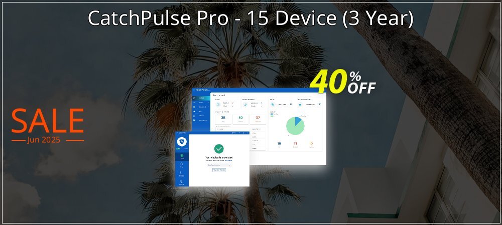 CatchPulse Pro - 15 Device - 3 Year  coupon on World Chocolate Day offering sales
