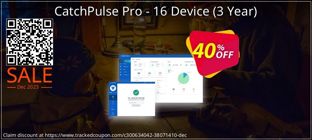 CatchPulse Pro - 16 Device - 3 Year  coupon on National Walking Day discount