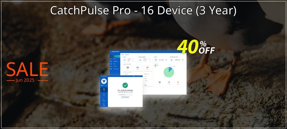 CatchPulse Pro - 16 Device - 3 Year  coupon on National French Fry Day super sale