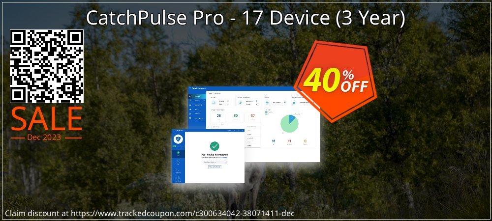 CatchPulse Pro - 17 Device - 3 Year  coupon on National Loyalty Day offering sales
