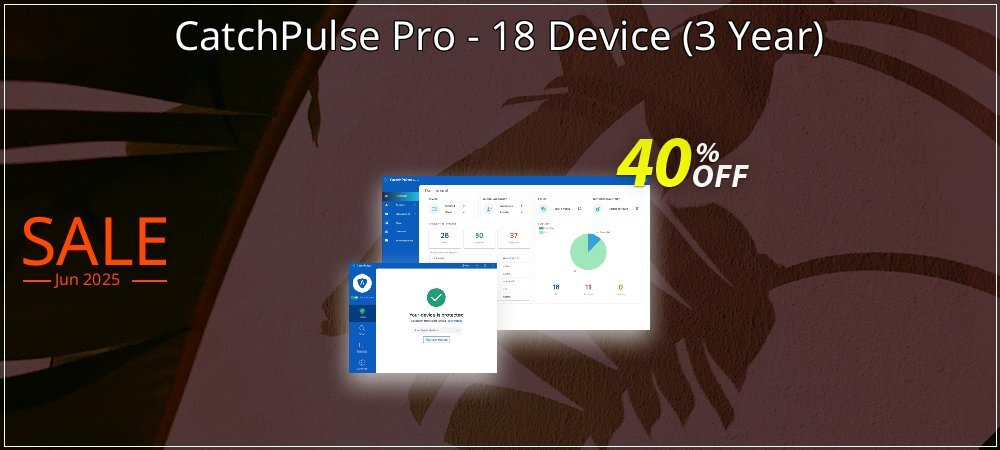 CatchPulse Pro - 18 Device - 3 Year  coupon on April Fools' Day offering sales