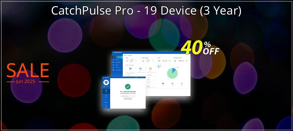 CatchPulse Pro - 19 Device - 3 Year  coupon on Virtual Vacation Day offering sales