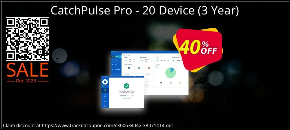 CatchPulse Pro - 20 Device - 3 Year  coupon on National Smile Day promotions