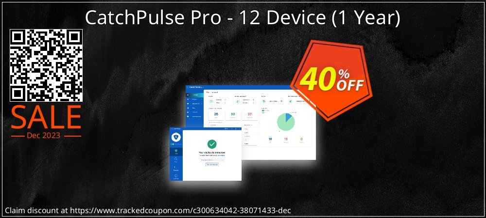 CatchPulse Pro - 12 Device - 1 Year  coupon on Easter Day promotions