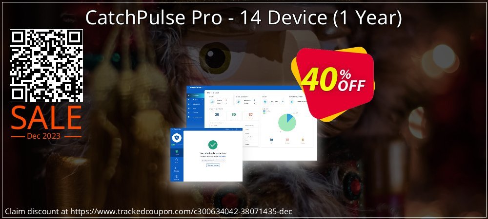 CatchPulse Pro - 14 Device - 1 Year  coupon on National Walking Day deals