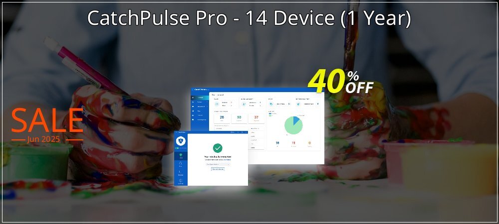 CatchPulse Pro - 14 Device - 1 Year  coupon on Mother Day offer